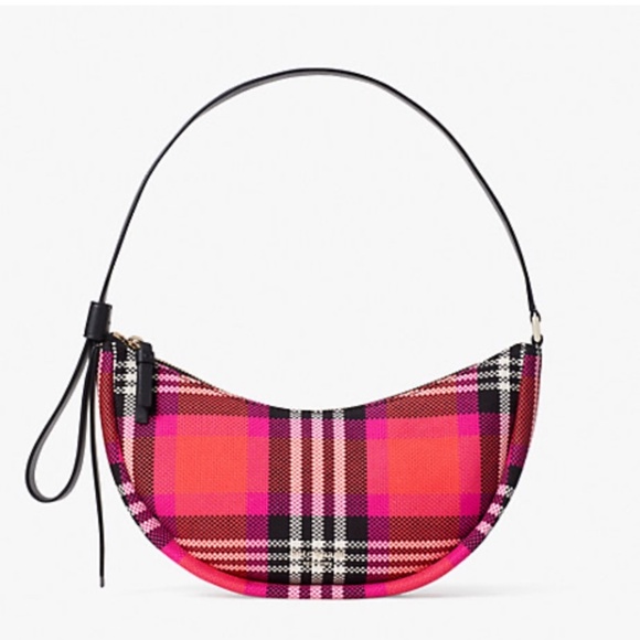 kate spade Handbags - KATE SPADE:  Smile Foliage plaid shoulder bag